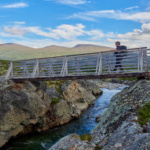 Klaus Bombach Flussbrücke im Dovrefjell Norwegen